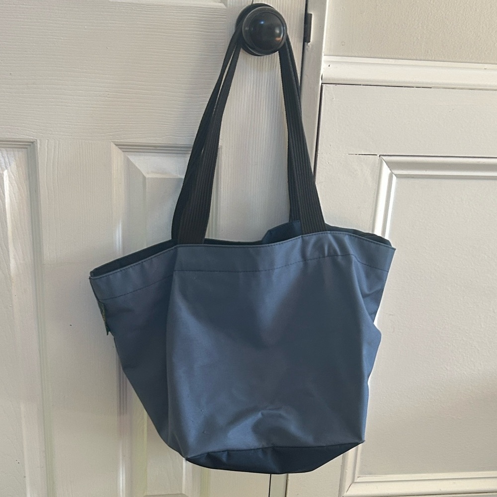 Herve Chapelier Blue Tote Bag used